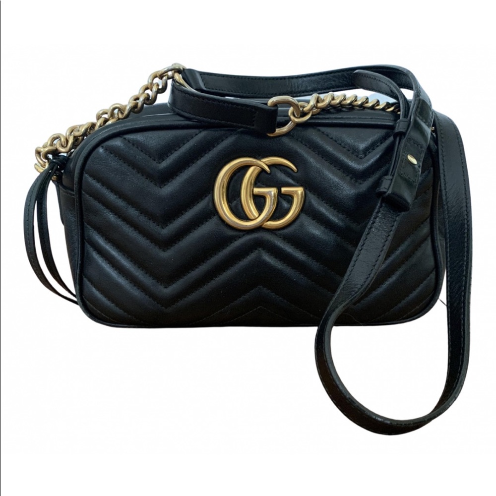 Gucci Marmont Small Matelasse Shoulder Bag
